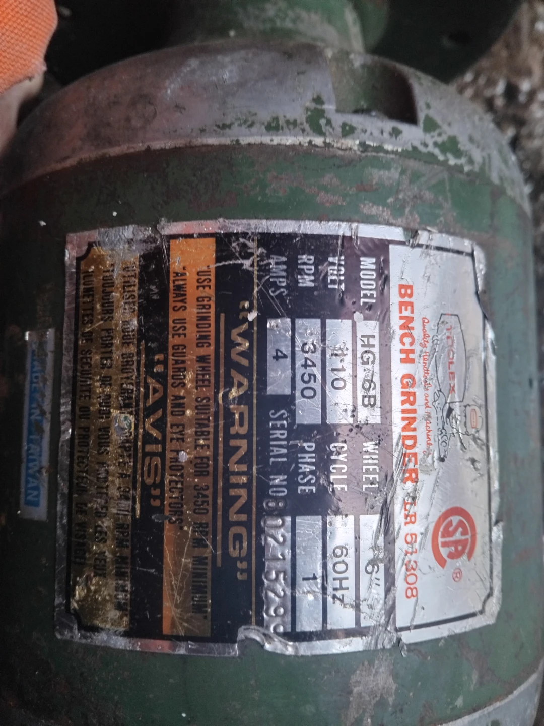 JOOLFX Bench Grinder HG-6B - photo 2