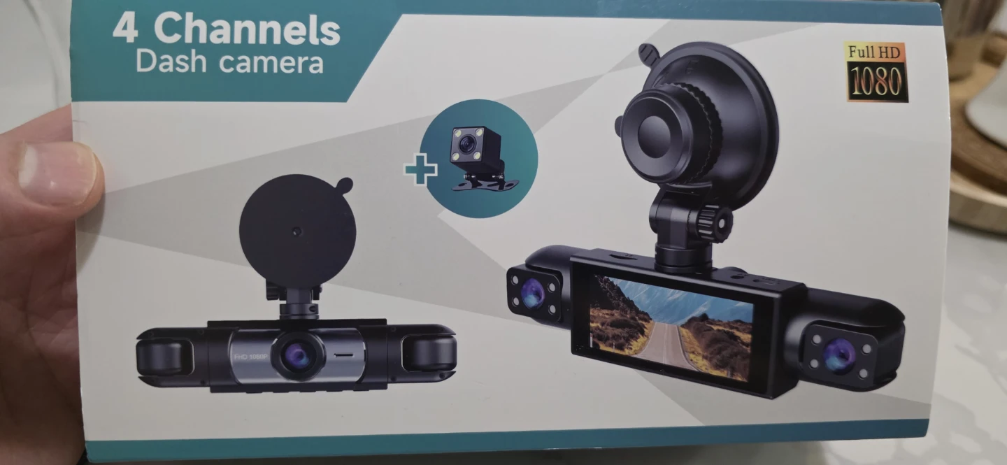 4 Channels Dash Camera Full HD 1080p - photo 2