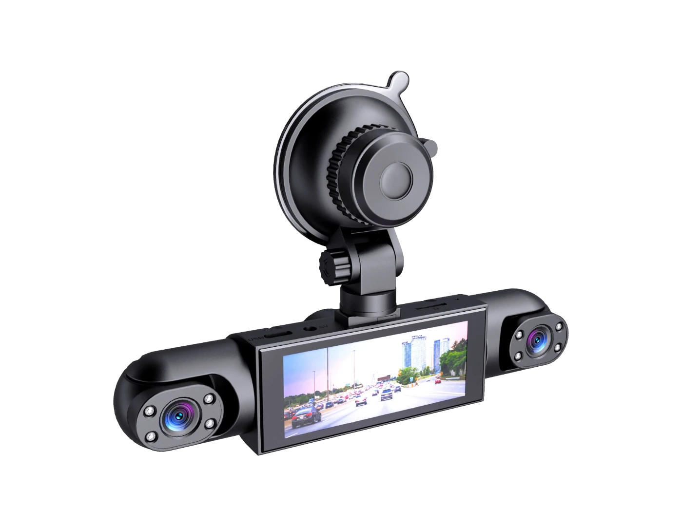 4 Channels Dash Camera Full HD 1080p - photo 4
