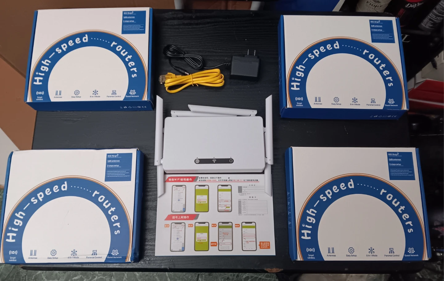 Smart wireless High-Speed Routers (EACH)