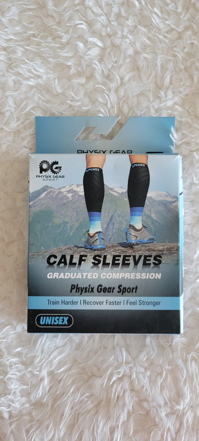 BNIB Physix Gear Sport Graduated Compression Calf Sleeves - photo 2