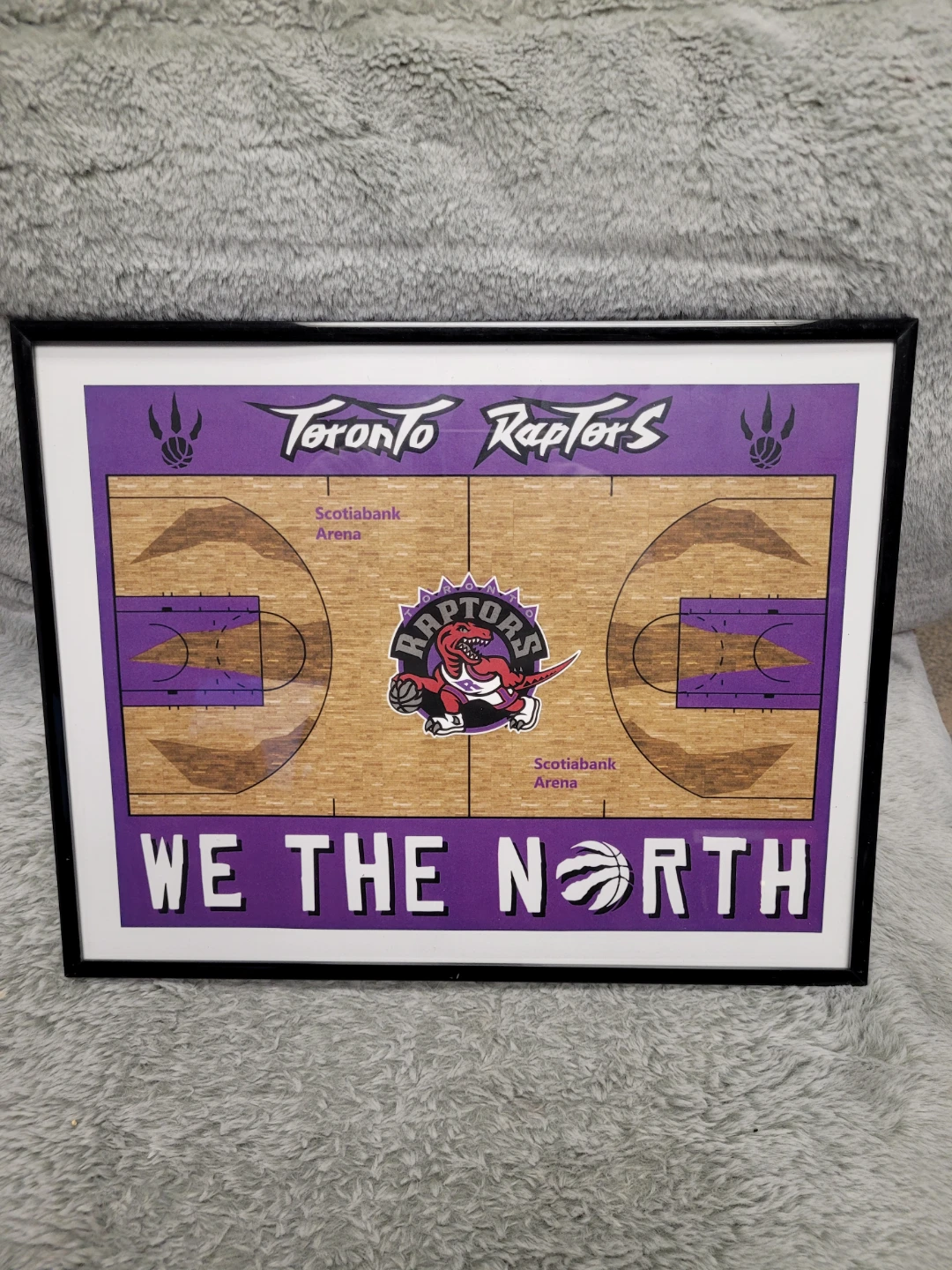 Toronto Raptors "We The North" Framed Print
