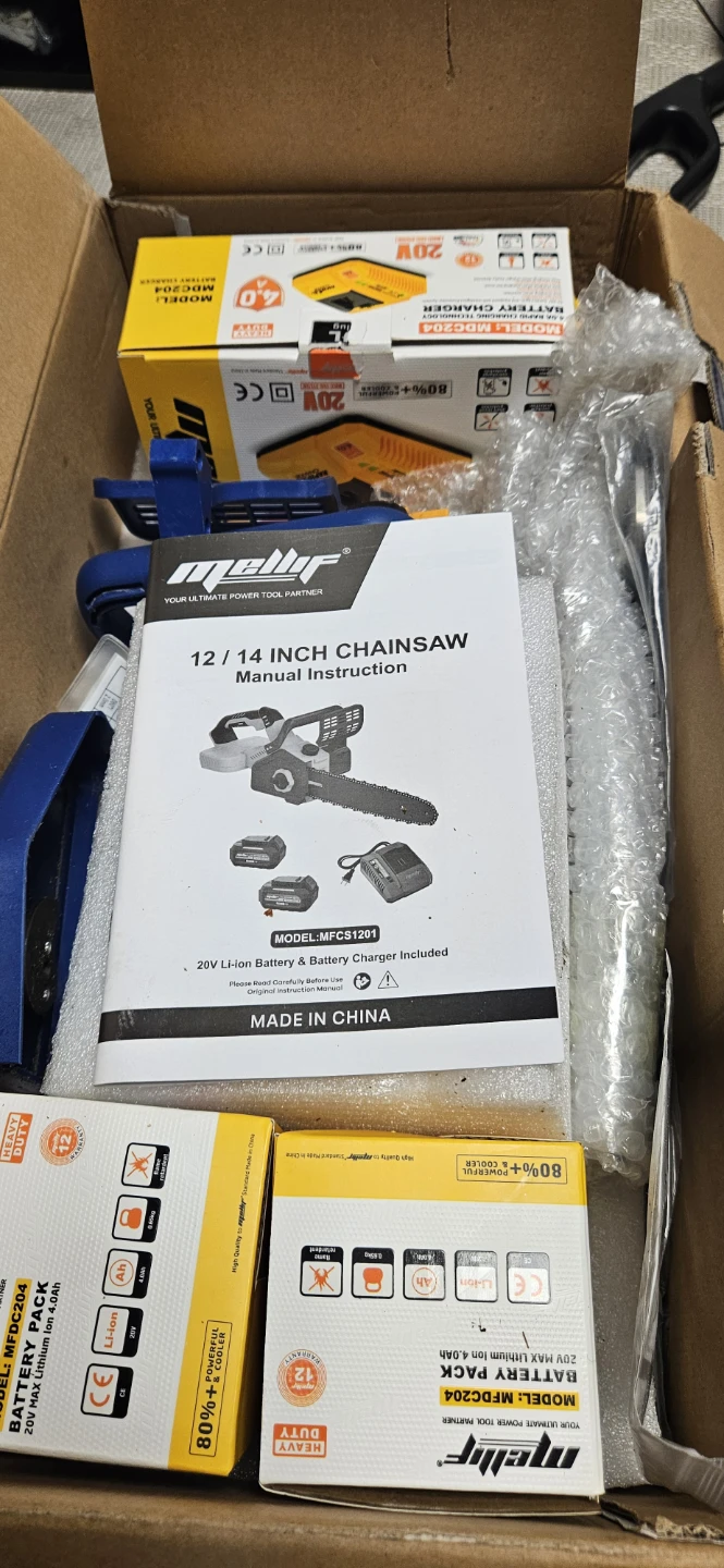 Mellif 12/14 Inch Cordless Chainsaw Kit - photo 3