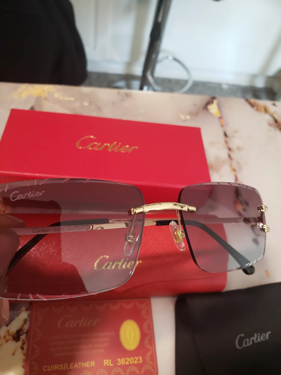 Cartier Rimless Sunglasses - photo 5