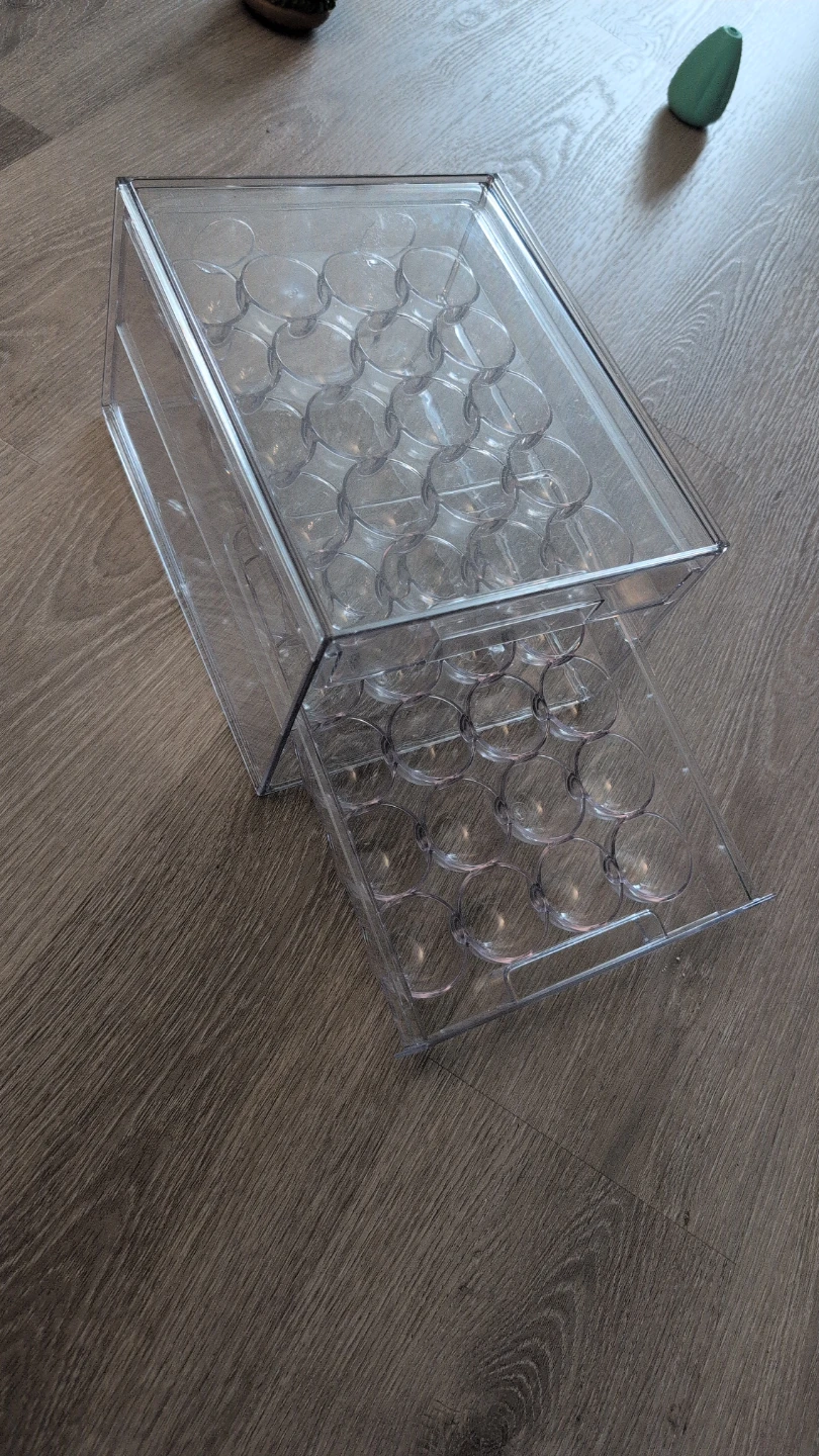 Egg Holder with Drawers