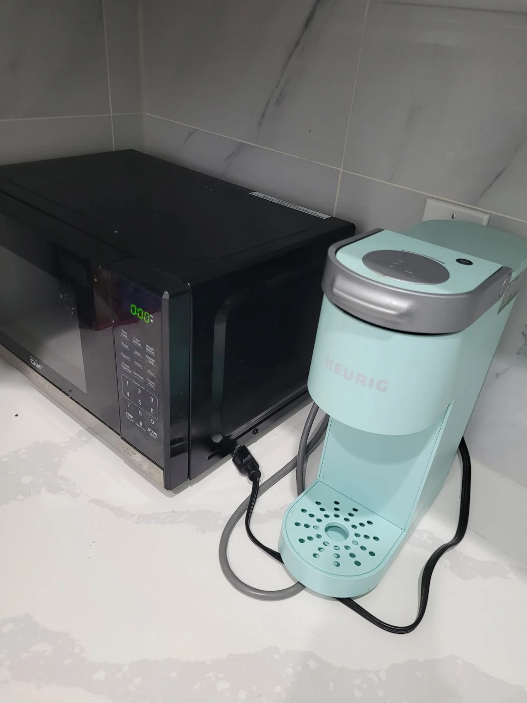 Keurig Single Serve Coffee Maker & Chef Microwave