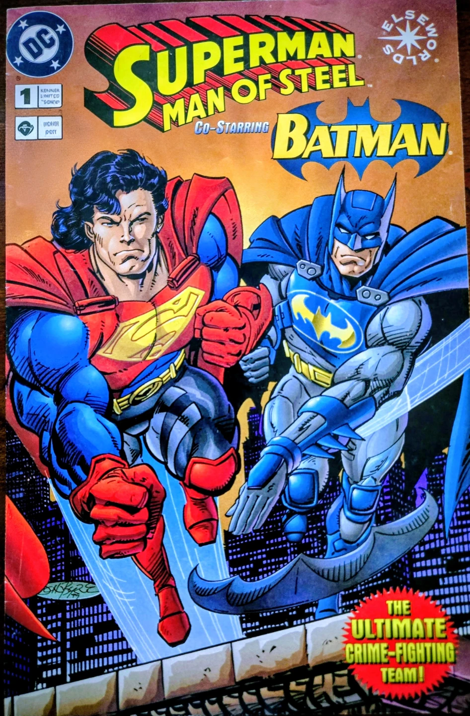 12 Pristine 90's Comic, Superman & Spiderman Variants - photo 3