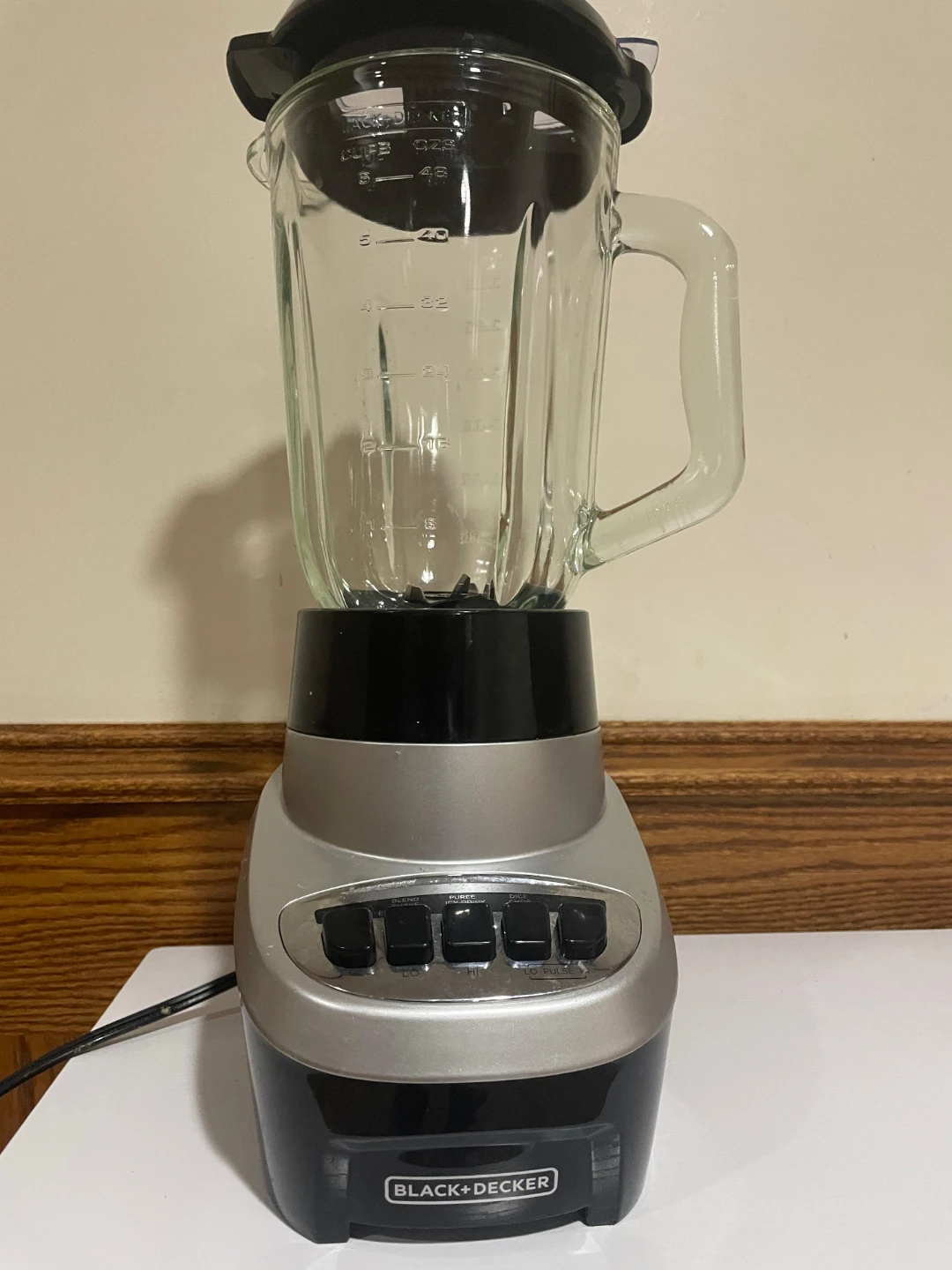 Black+Decker Blender with Glass Jar