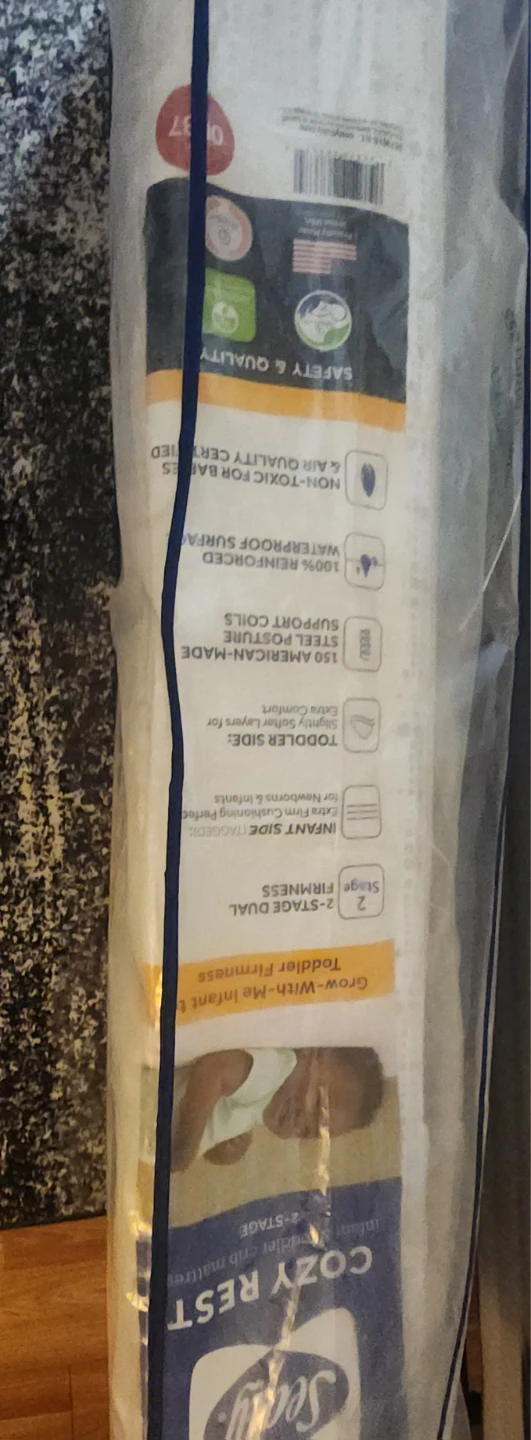 ComforPedic 2-Stage Infant & Toddler Mattress "Cheerful Morn" - photo 4