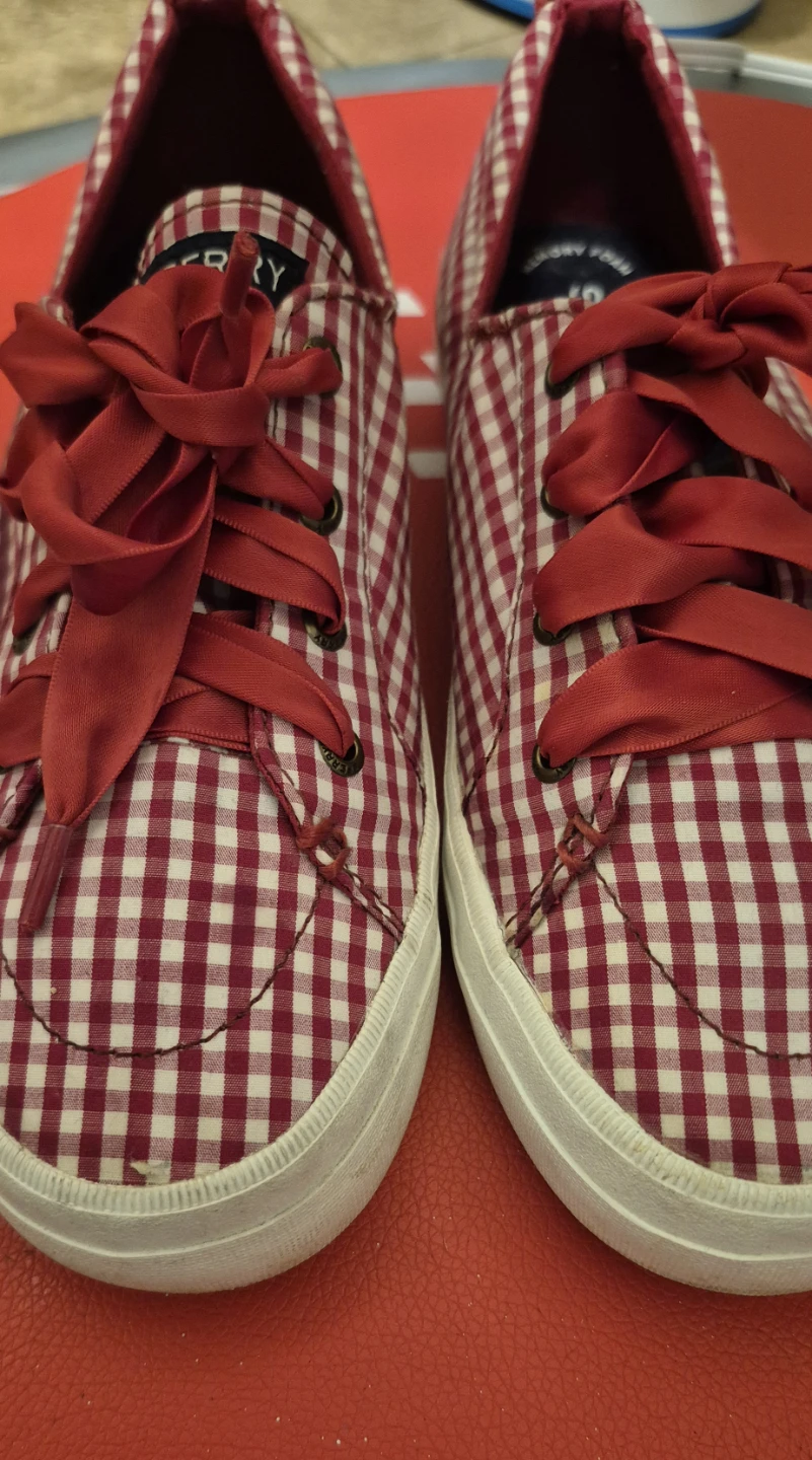 Sperry Women's Gingham Memory Foam Sneakers - - photo 5