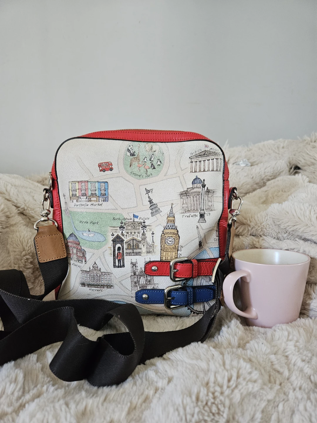 London Map Crossbody Bag