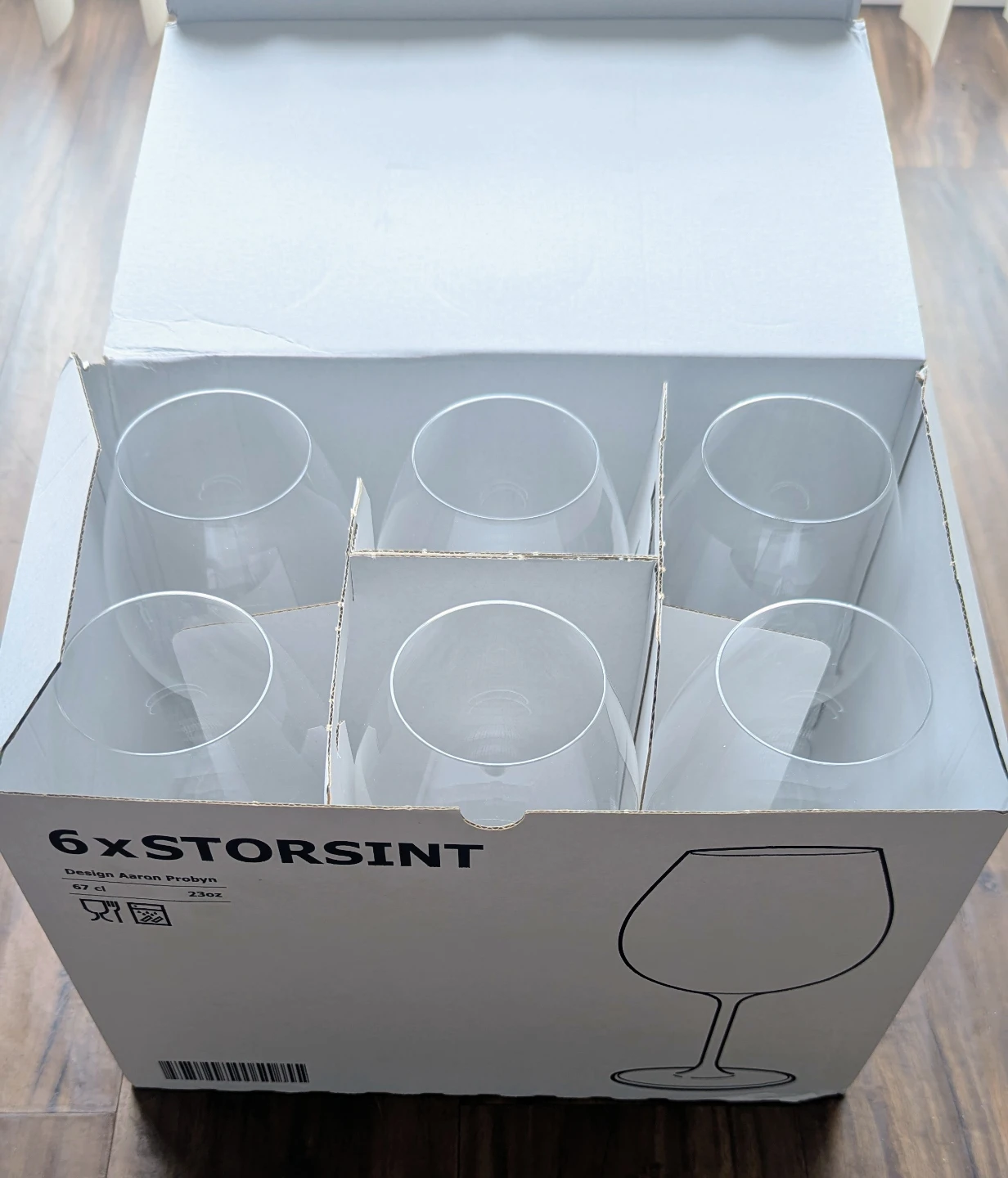 *PRICE DROP* Unused wine glasses!