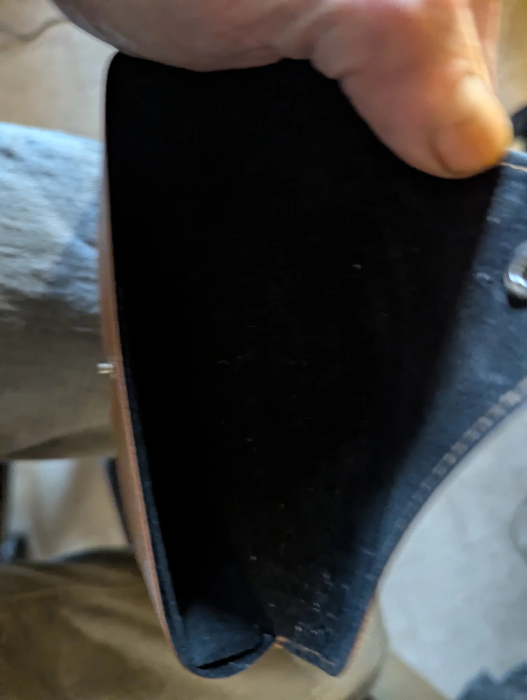 Ray-Ban Brown Leather Glasses Case - photo 2