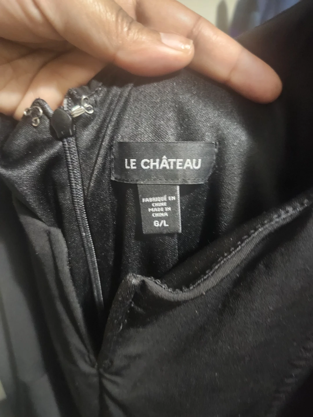 Le Château Black Ruched Sheath Dress - photo 2