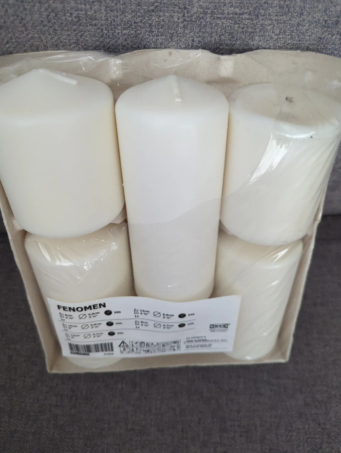 Block candles - photo 2