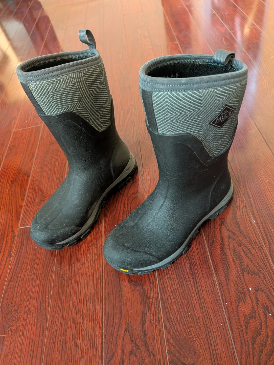 The Muck Boot Company Black Rubber Boots Size 9
