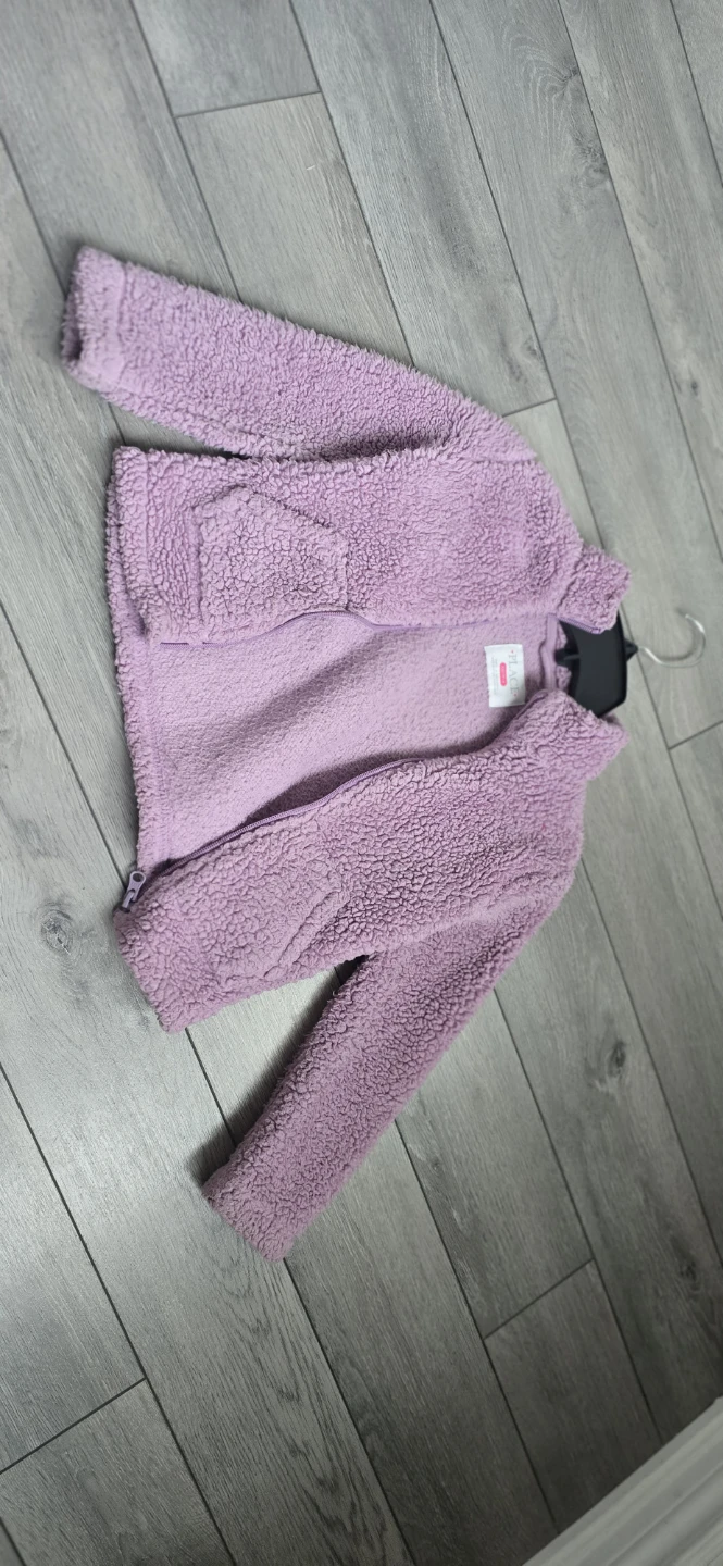 Girls Fleece sweater - Purple, Size 4t