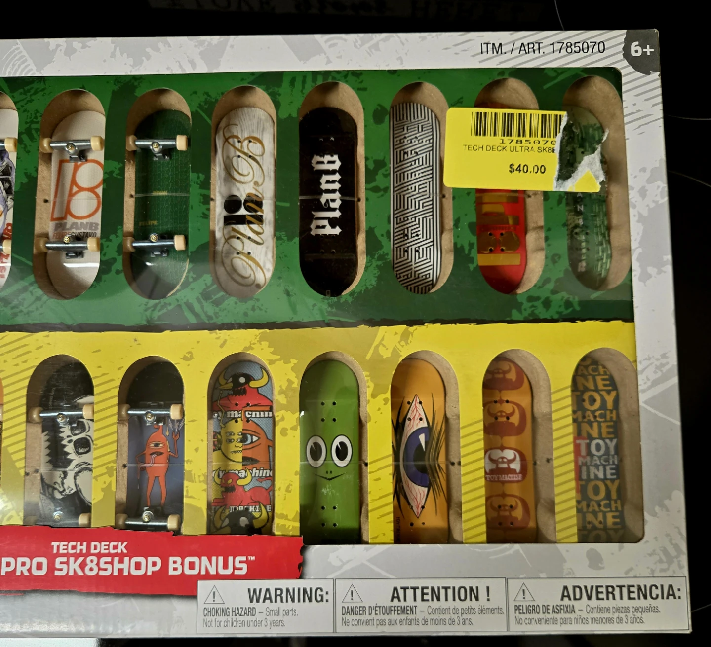 Tech Deck Ultra Pro Sk8shop Bonus 20 Pack - photo 2