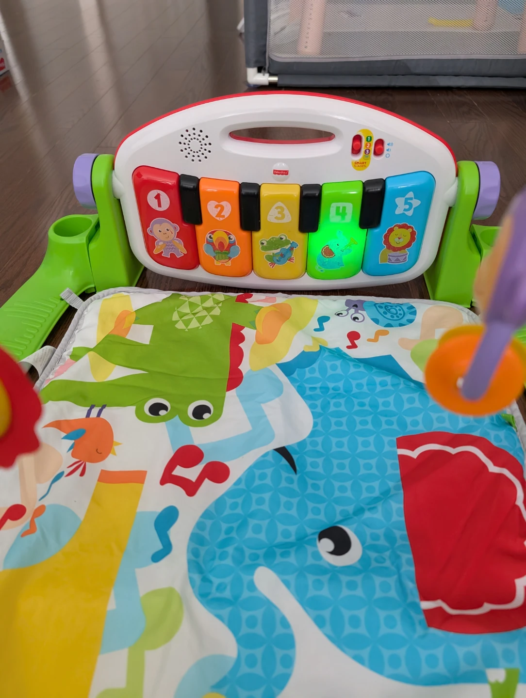 Fisher-Price Deluxe Kick & Play Piano Gym 0-36M - photo 2