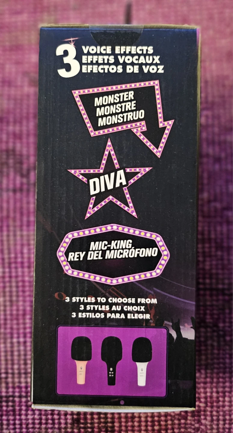 Tech 1 Karaoke Microphone - Pink - photo 3