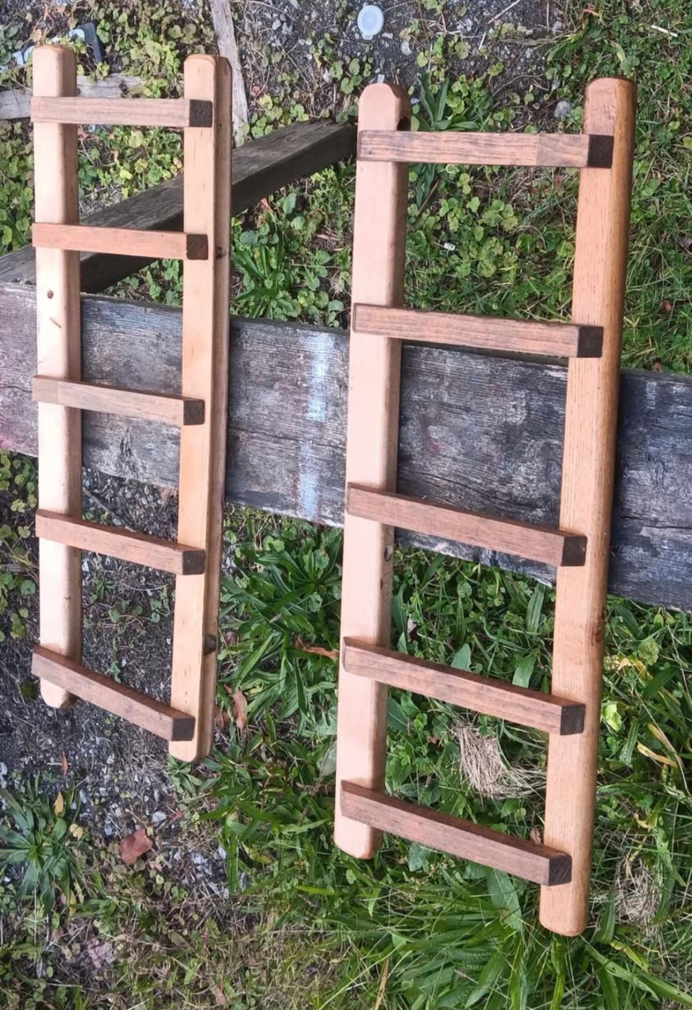 Revamped Wooden Magazine Rack Side Table - photo 5