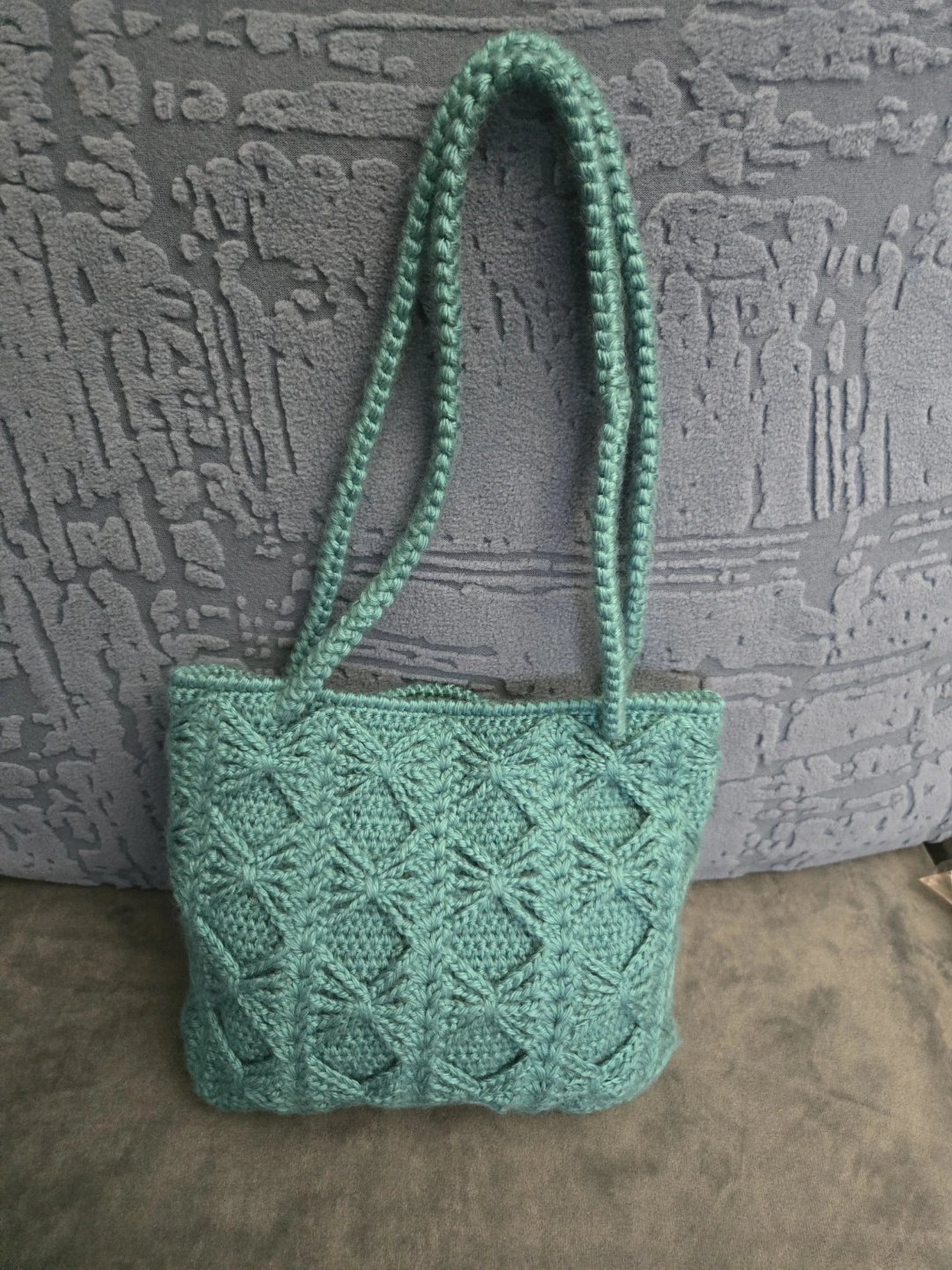 Crochet purse