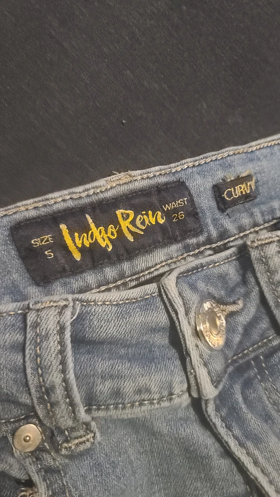 Indigo Rein Curvy Distressed Capri Jeans - photo 3