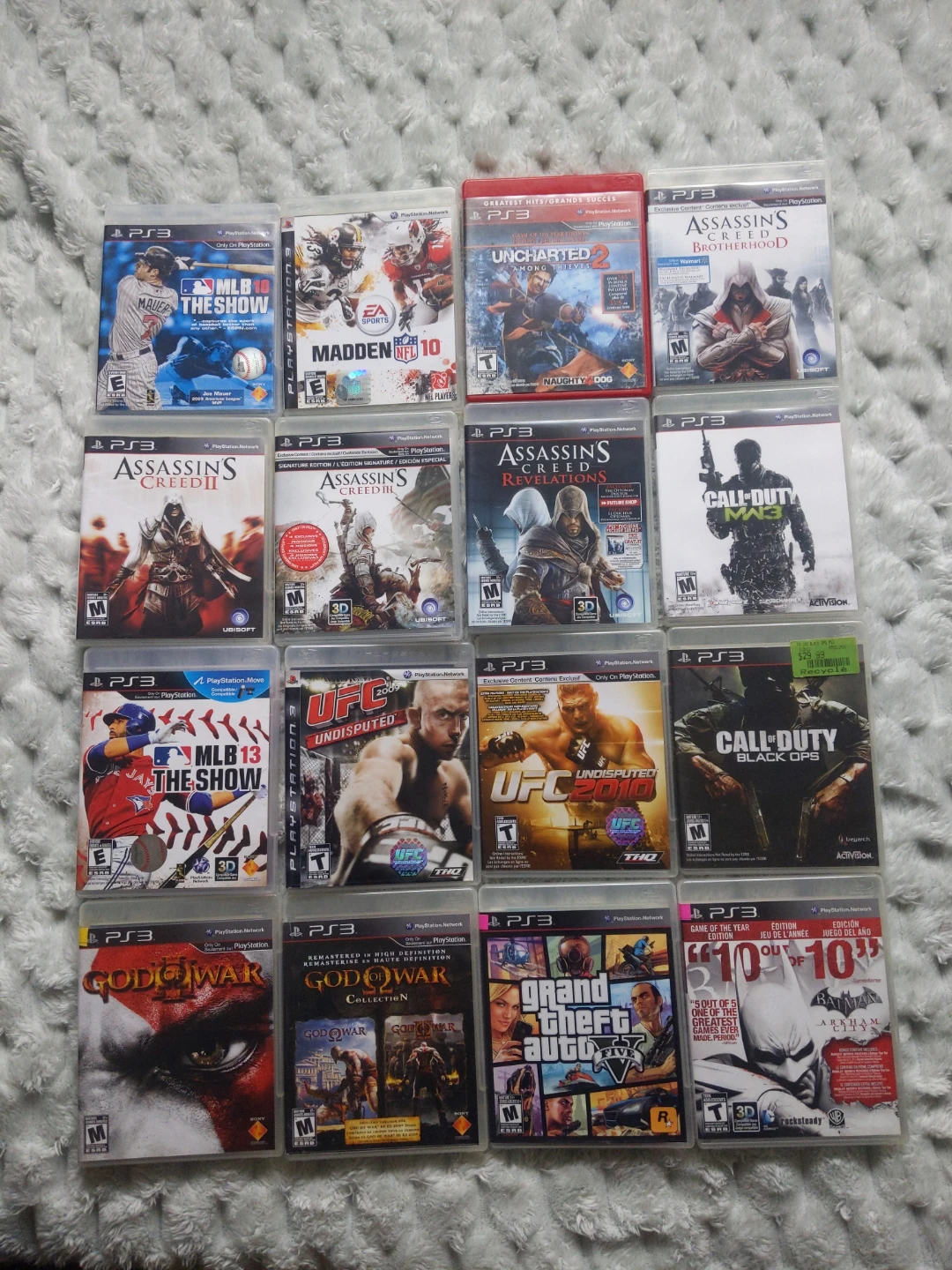 PlayStation 3 Games Lot