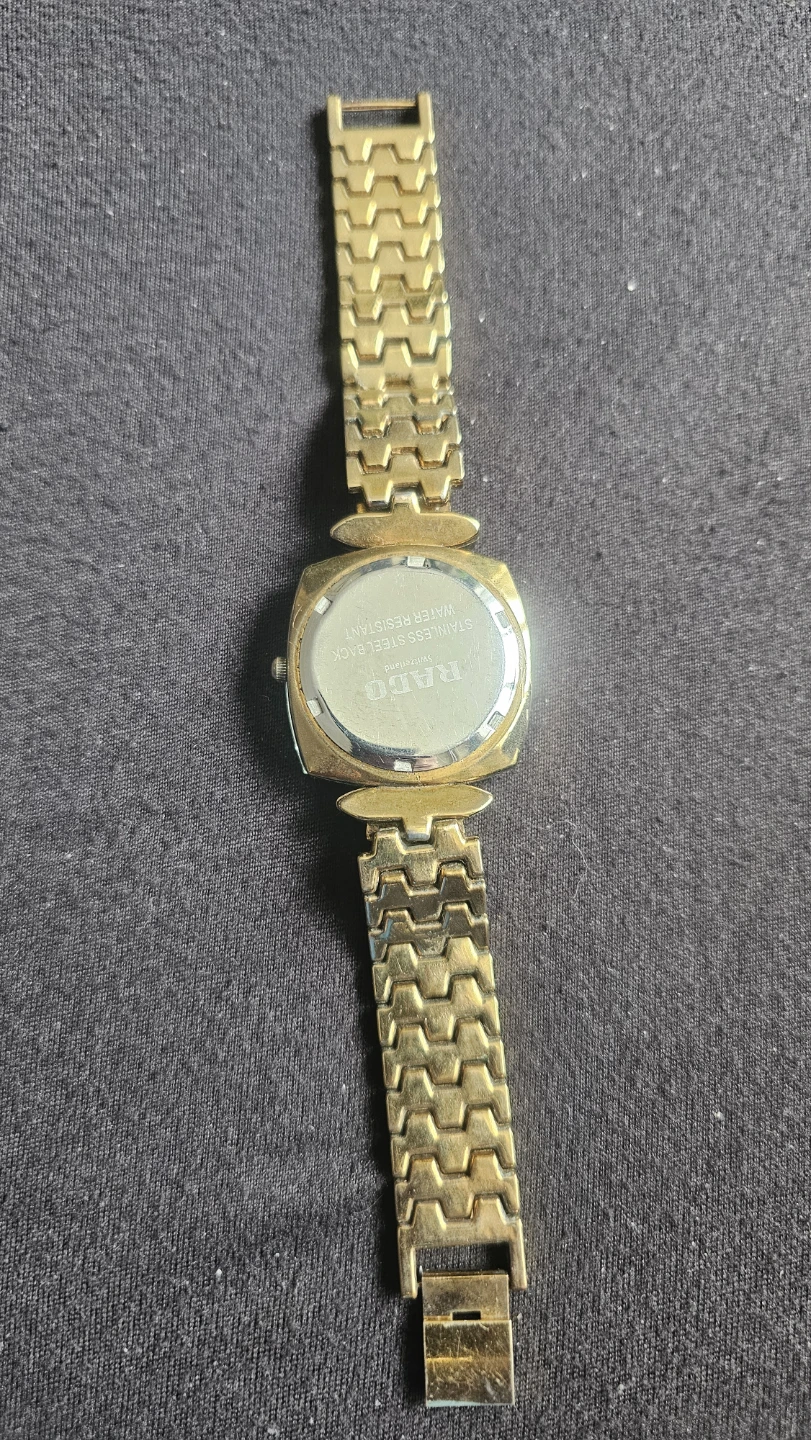 Rado Quartz Women's Watch - Gold Tone with Rhinestone Accents - photo 2