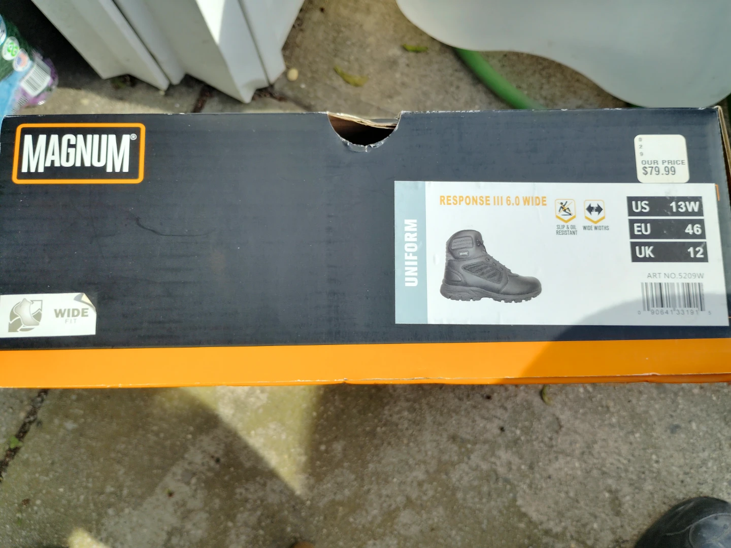 Magnum Response III 6.0 Wide Uniform Boots - Size 13W - photo 4