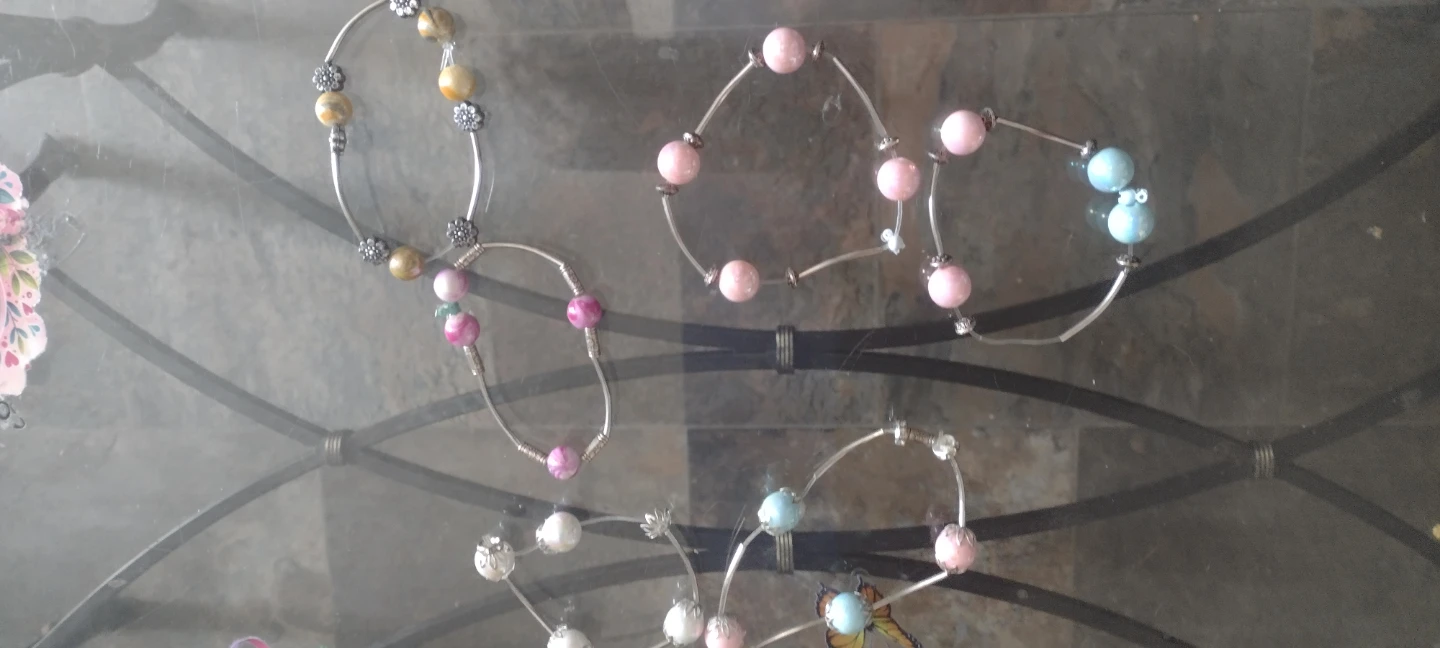 Beaded Necklaces and Bracelets Set