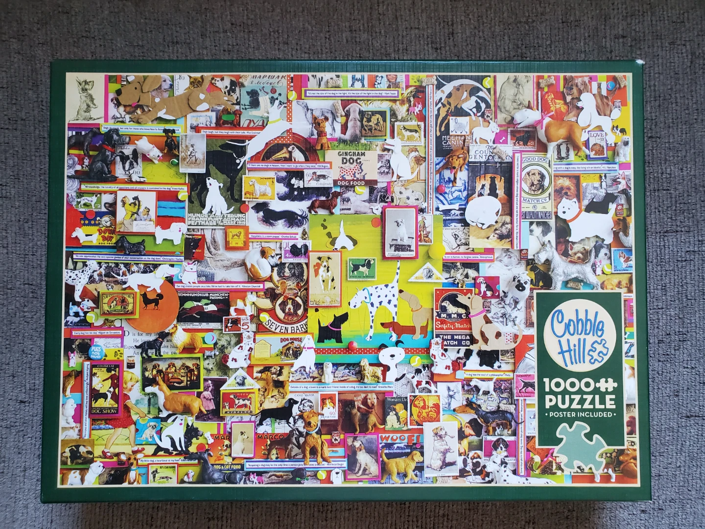 Cobble Hill 1000 Piece Dog Puzzle