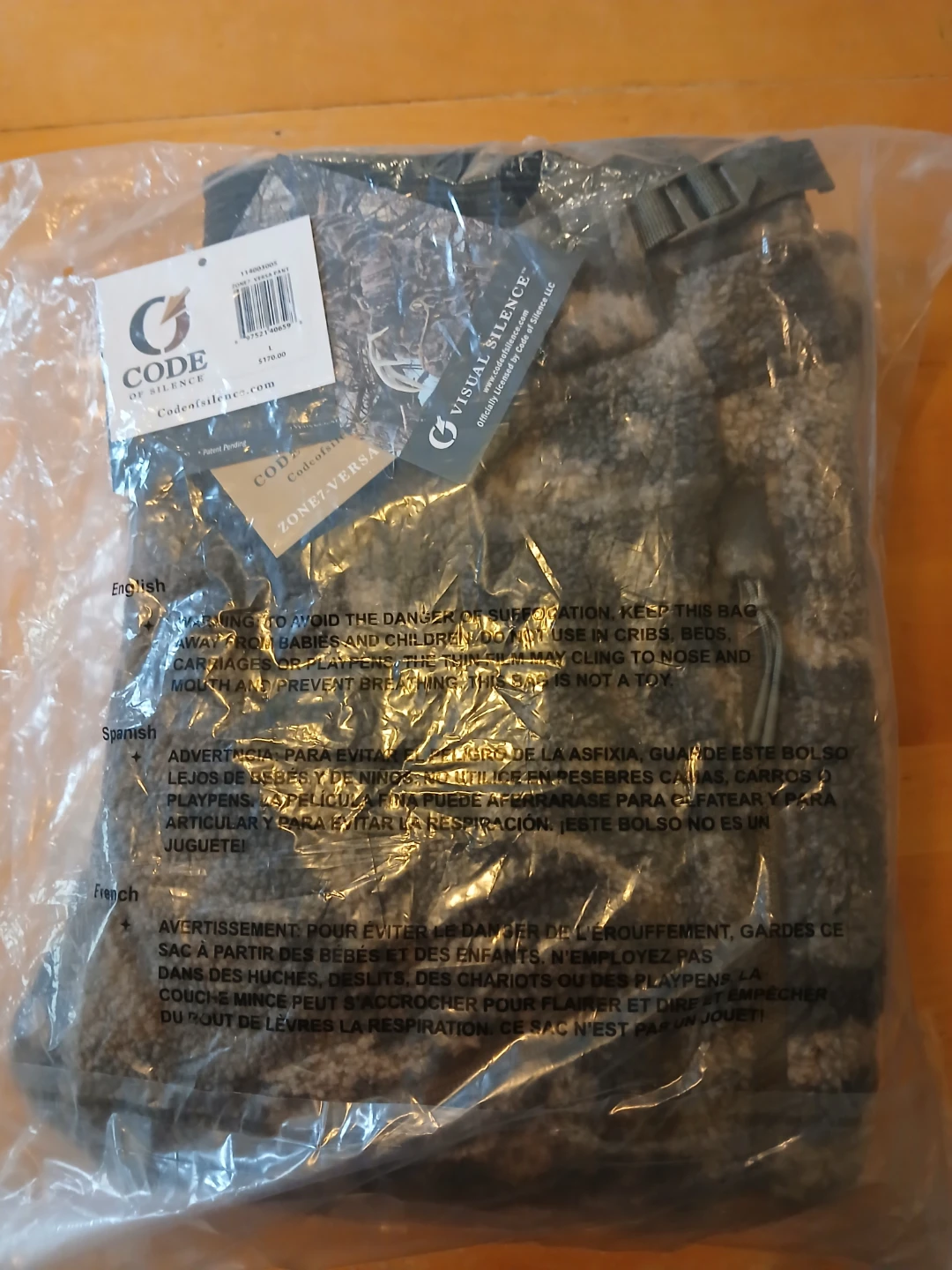 Code of Silence ZONE7-VERSA Camo Gaiters