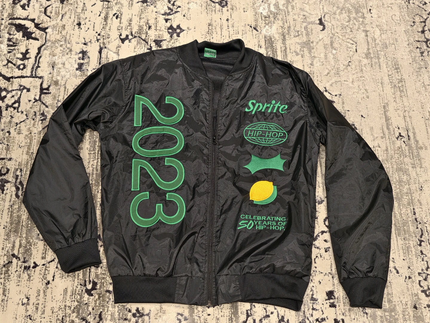 Sprite 2023 '50 Years of Hip-Hop' Bomber Jacket - Men's Large