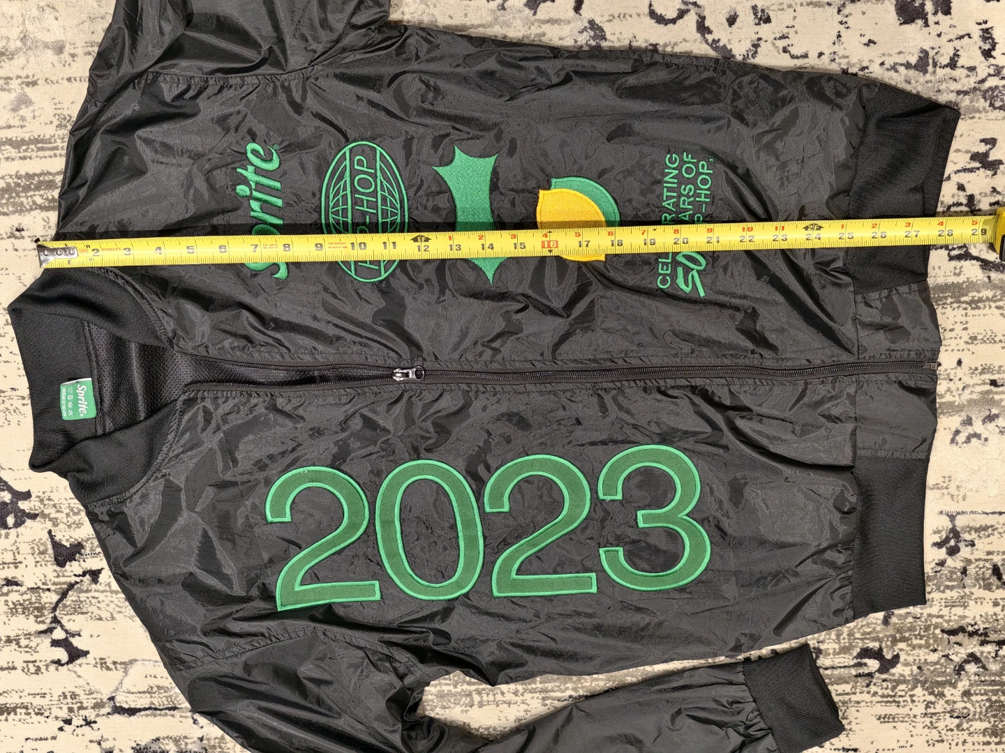 Sprite 2023 '50 Years of Hip-Hop' Bomber Jacket - Men's Large - photo 5