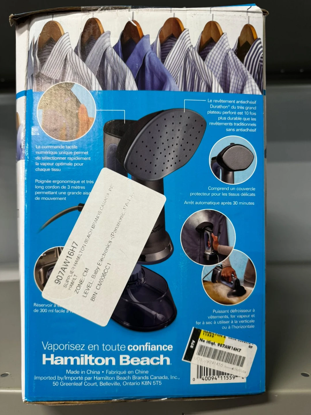 Hamilton Beach Durathon 3-in-1 Garment Steamer - photo 2