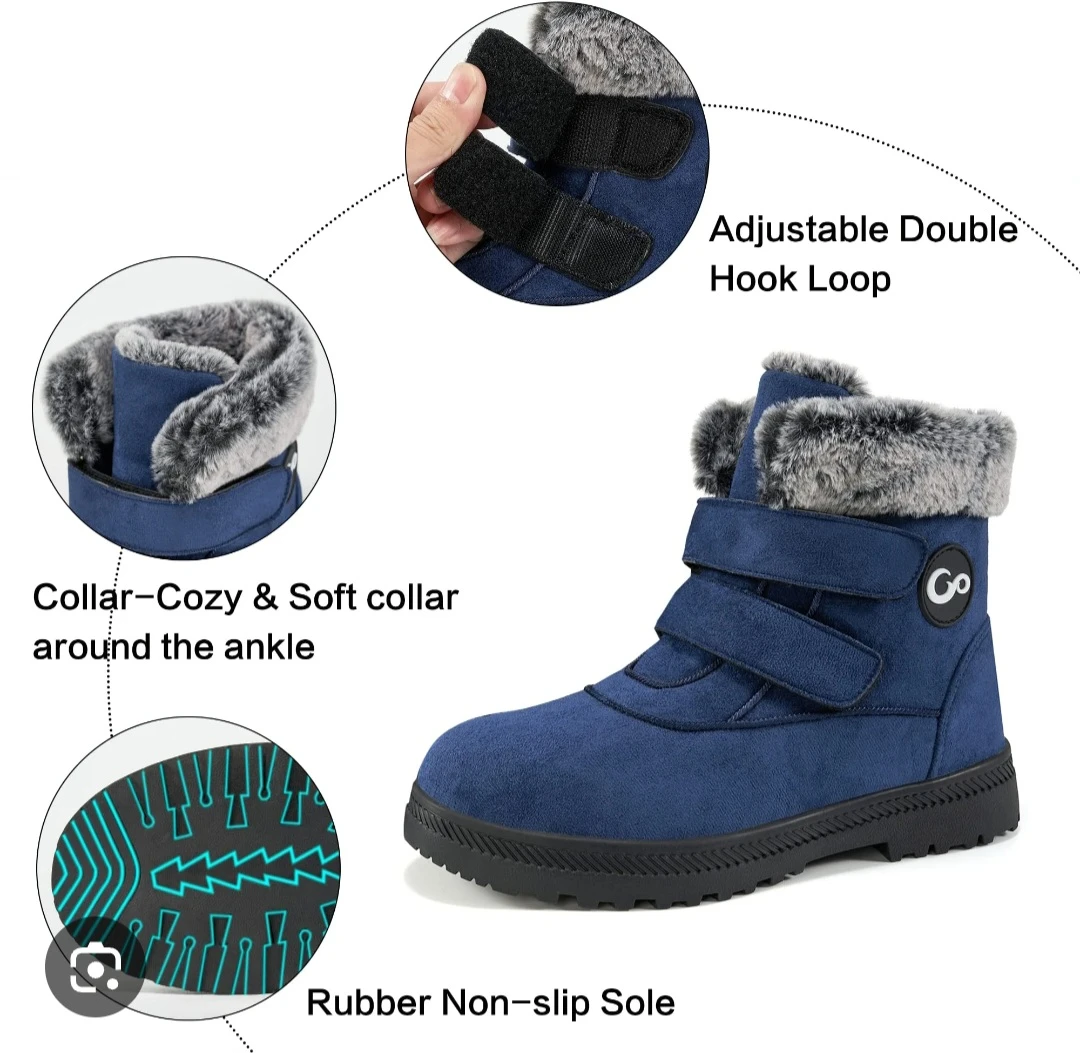 Atoshopce Womens Winter Snow Boots Waterproof Anti ... - photo 4