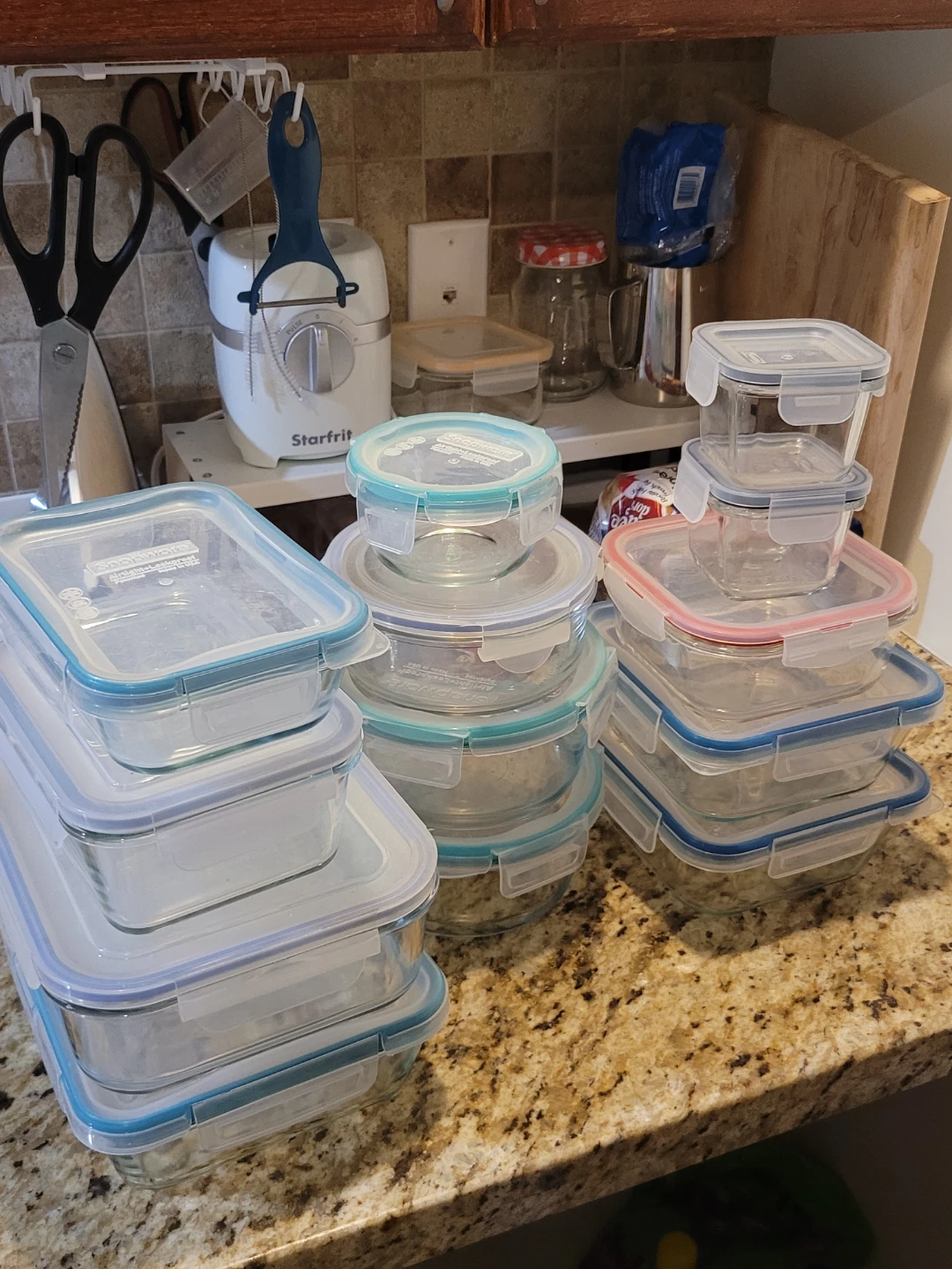 Glass Food Storage Containers with Lids