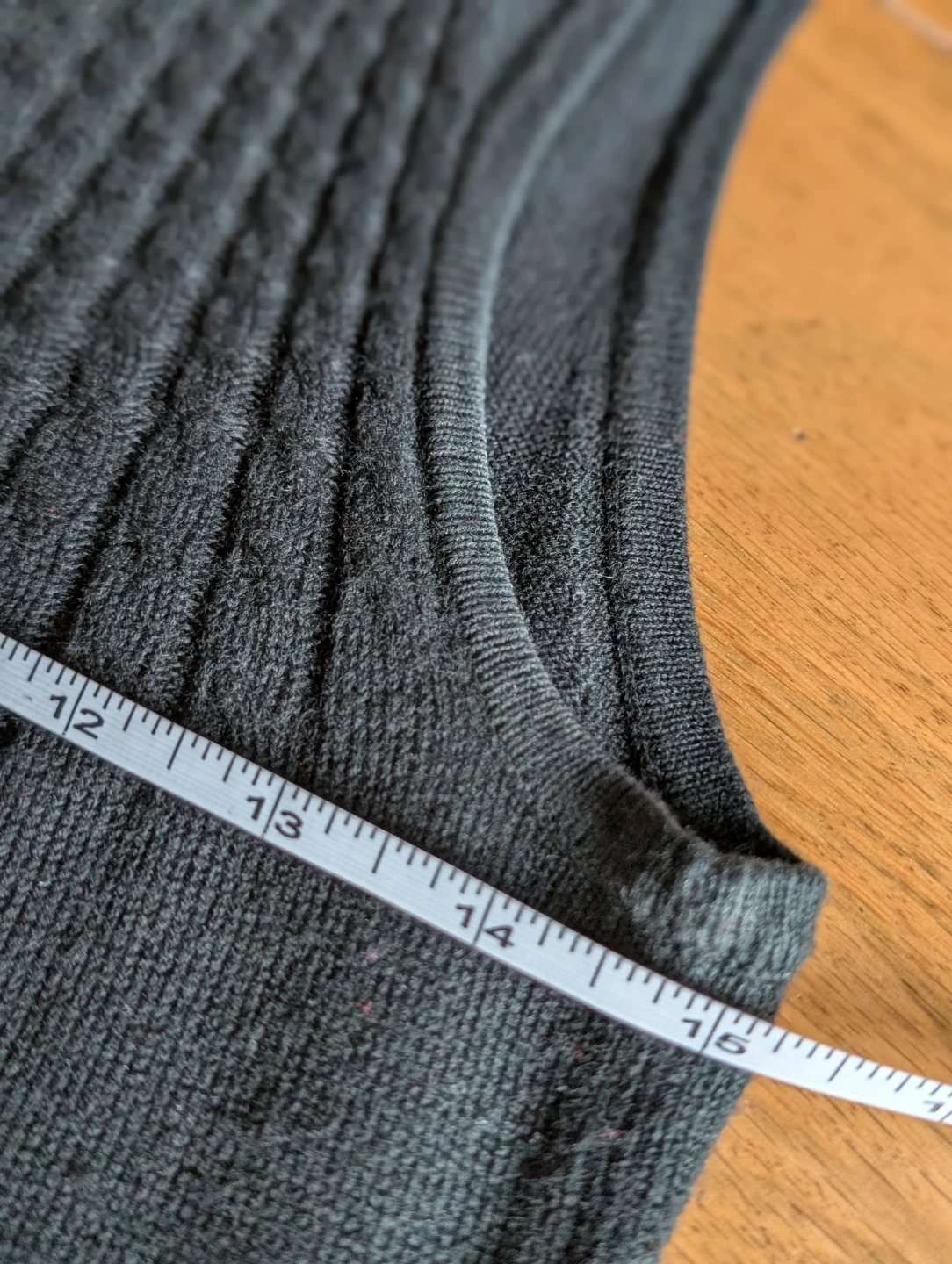 DESIGNHISTORY Women's Black Cable Knit Tank Dress Size Medium - photo 5