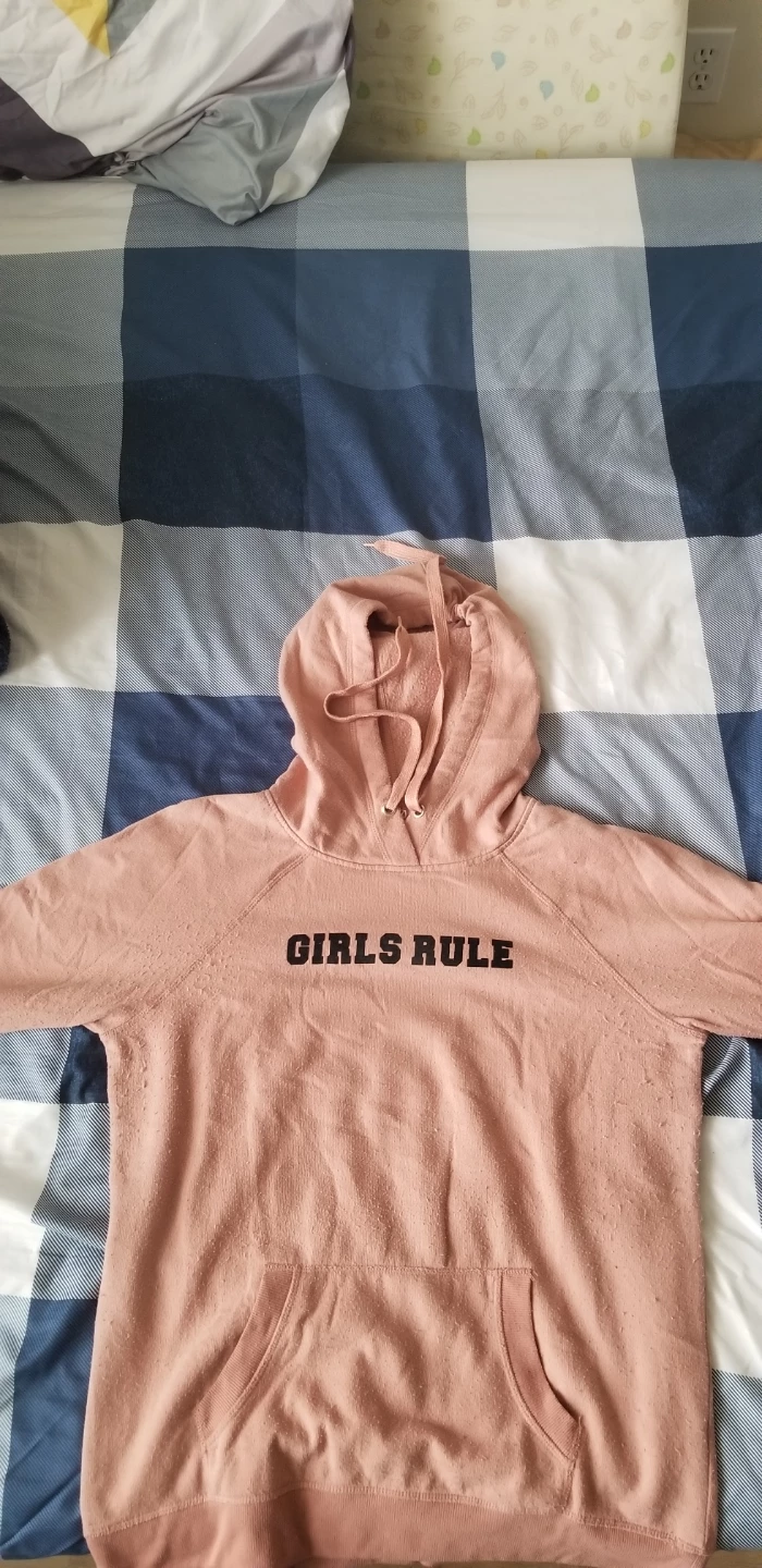 Orange Old Navy Fleece Hoodie