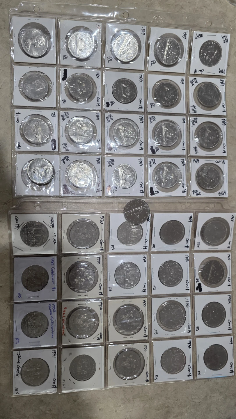 Collection of Canadian Coins