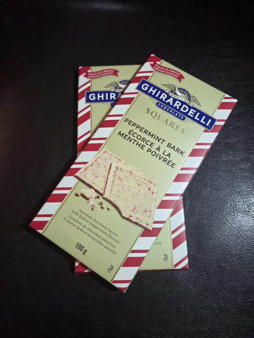 Ghirardelli Peppermint Bark Limited Edition 100g