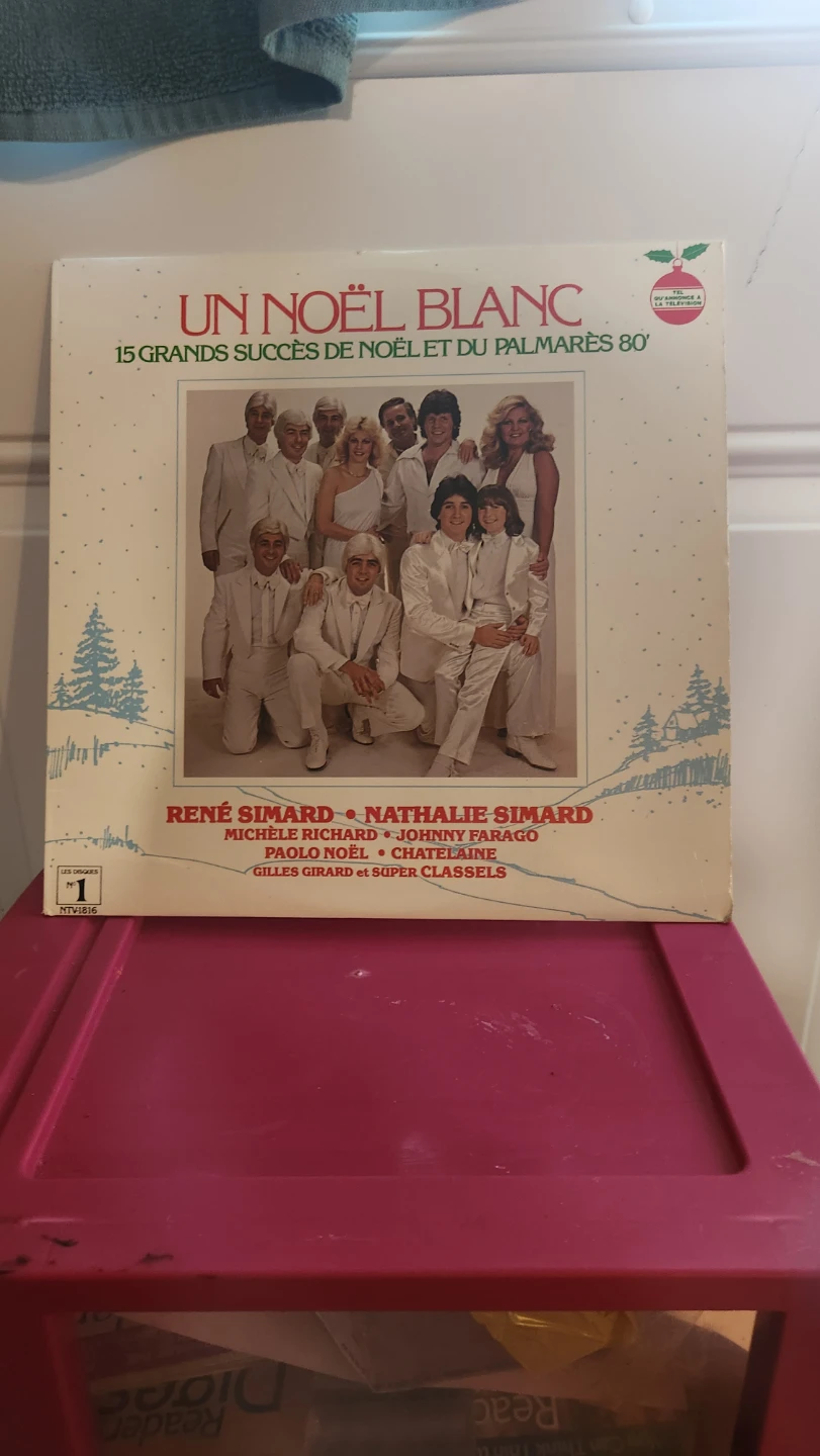 Un Noël Blanc 15 Grands Succès de Noël et du Palmarès 80's LP