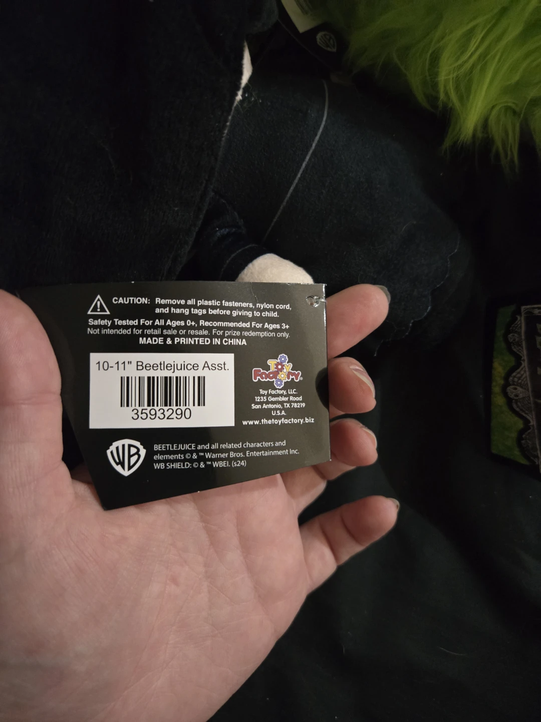 Beetlejuice Plush entire set - photo 4