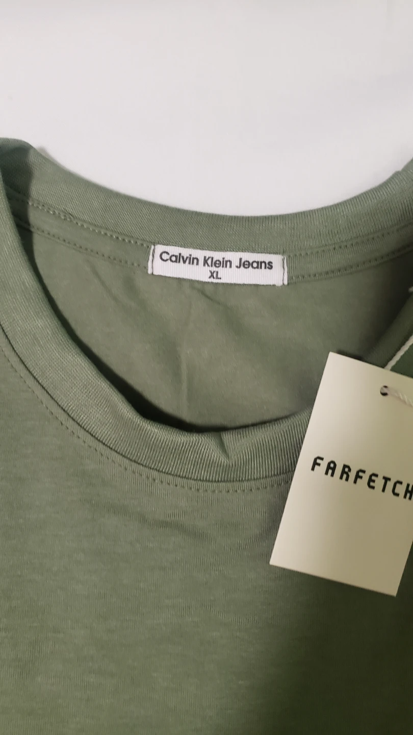 Brand new CK Jeans Green Shirt Size XL - photo 3