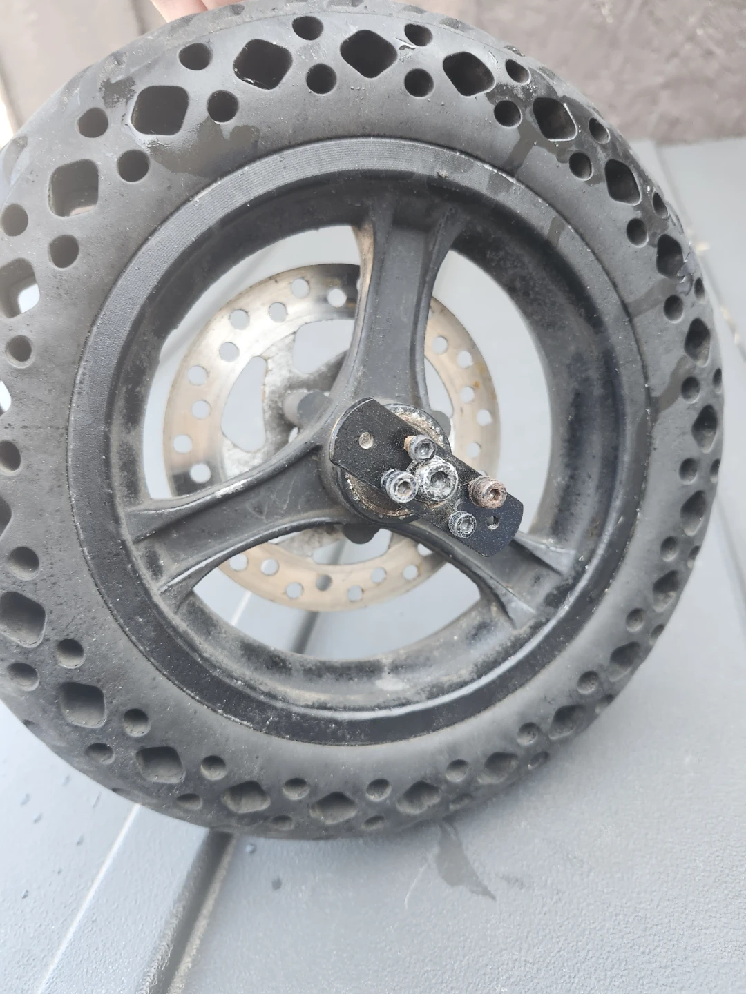 Electric Scooter rear Wheel with Disc Brake - photo 2