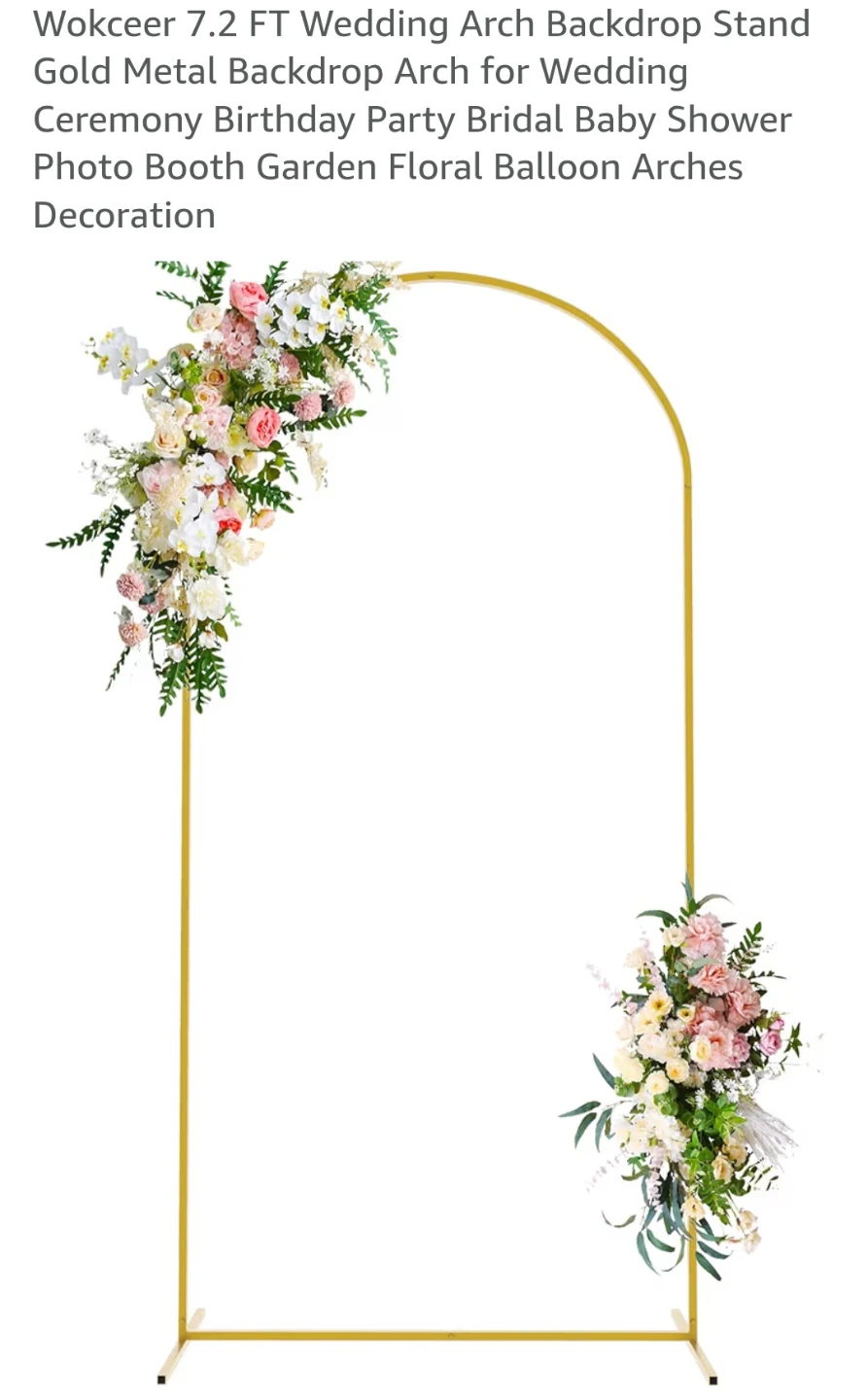 Wedding/party backdrop stand*new*
