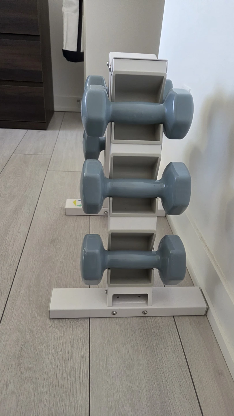 MYX Fitness Dumbbell Set with Rack - photo 2