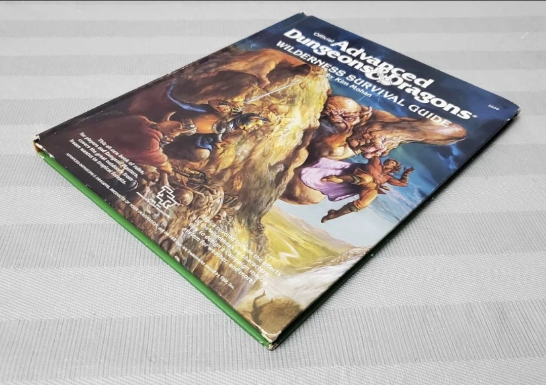 1986 dungeons & Dragons wilderness survival guide - photo 5