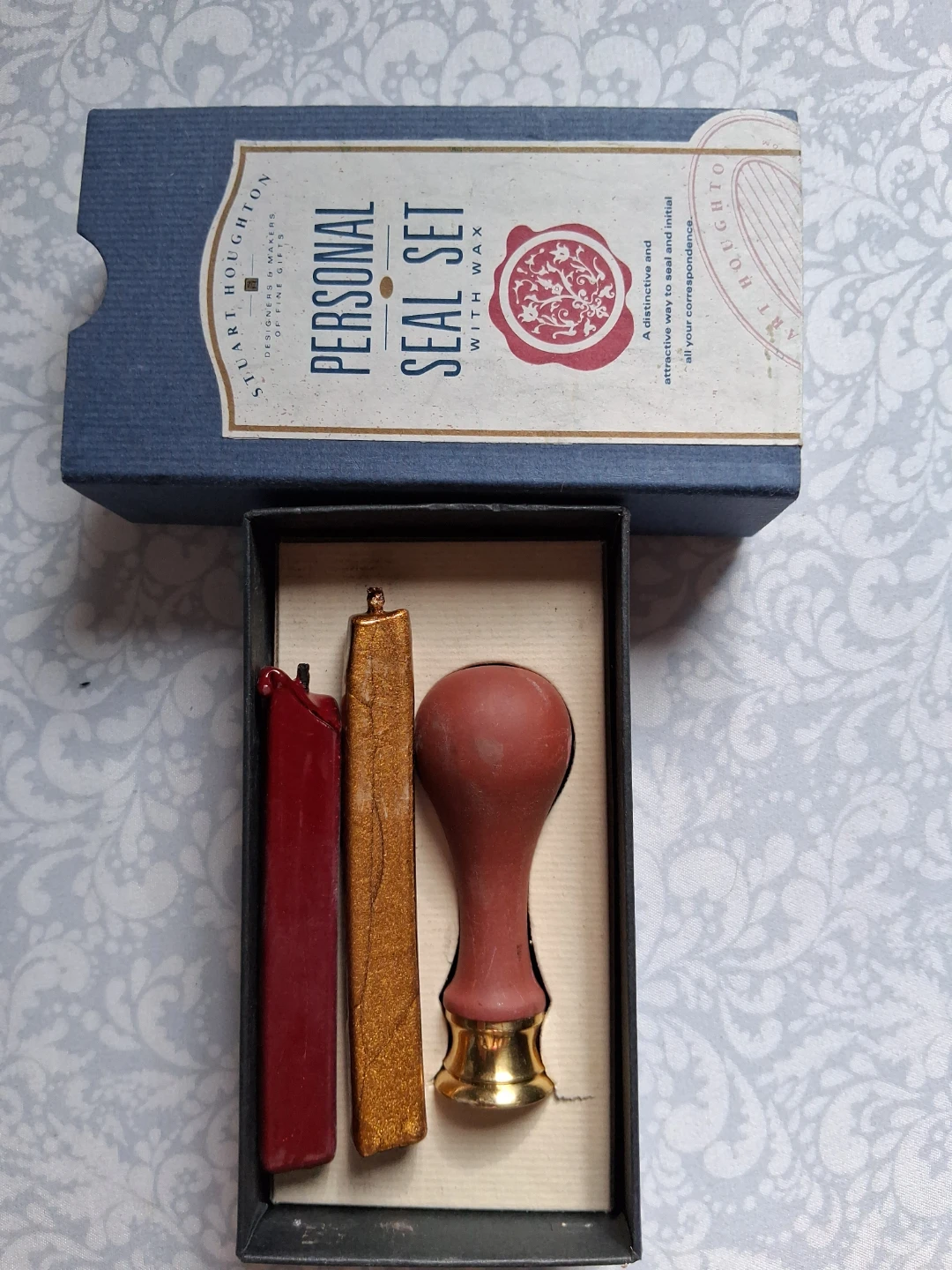 Stuart Houghton Personal Seal Set with Wax - photo 2